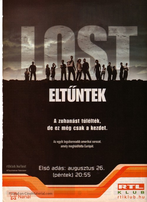 &quot;Lost&quot; - Hungarian poster