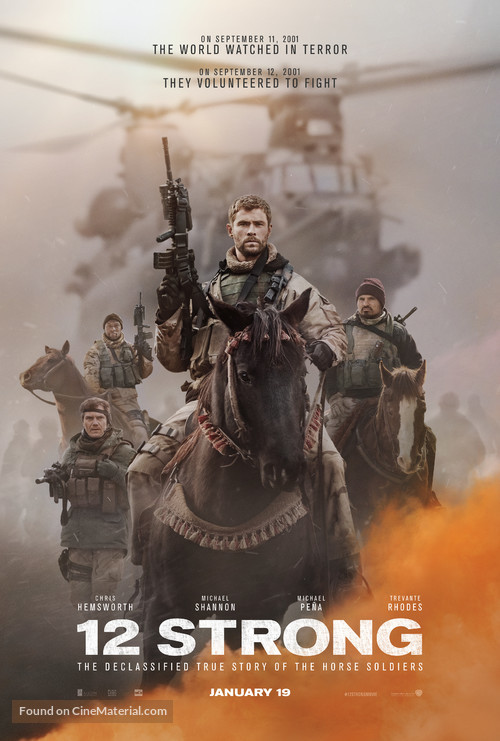 12 Strong - Movie Poster