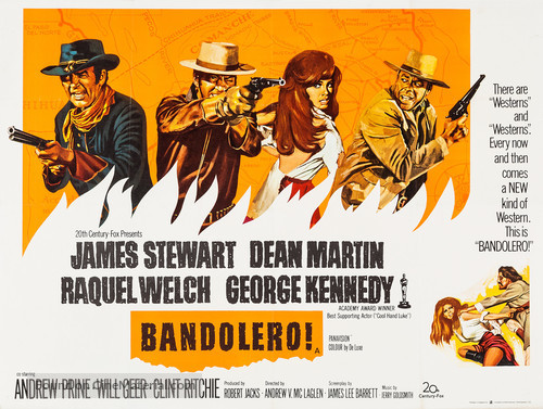 Bandolero! - British Movie Poster