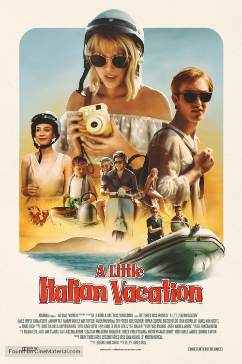 A Little Italian Vacation - British Movie Poster
