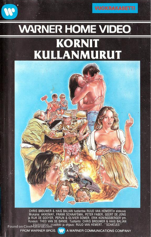 Schatjes! - Finnish VHS movie cover