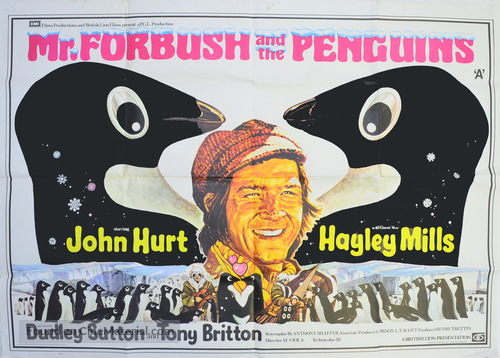 Mr. Forbush and the Penguins - British Movie Poster