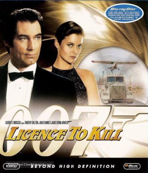 Licence To Kill - Blu-Ray movie cover