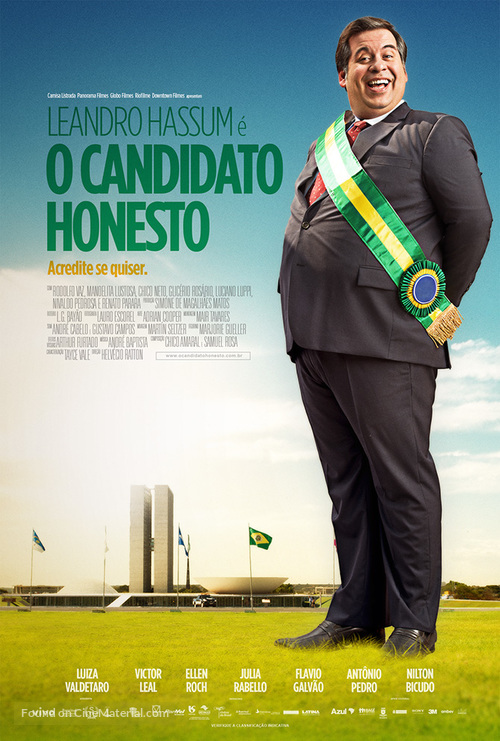 O Candidato Honesto - Brazilian Movie Poster