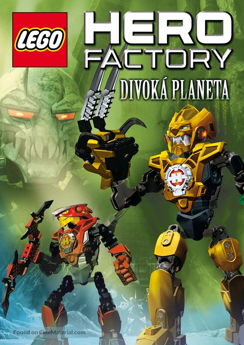 LEGO Hero Factory: Savage Planet - Czech DVD movie cover