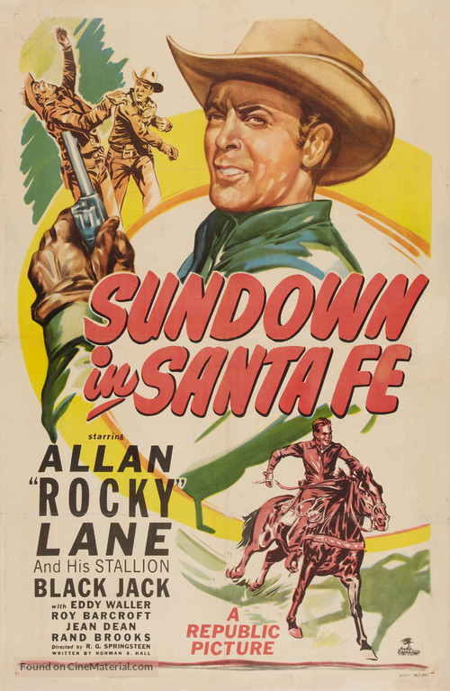 Sundown in Santa Fe - Movie Poster