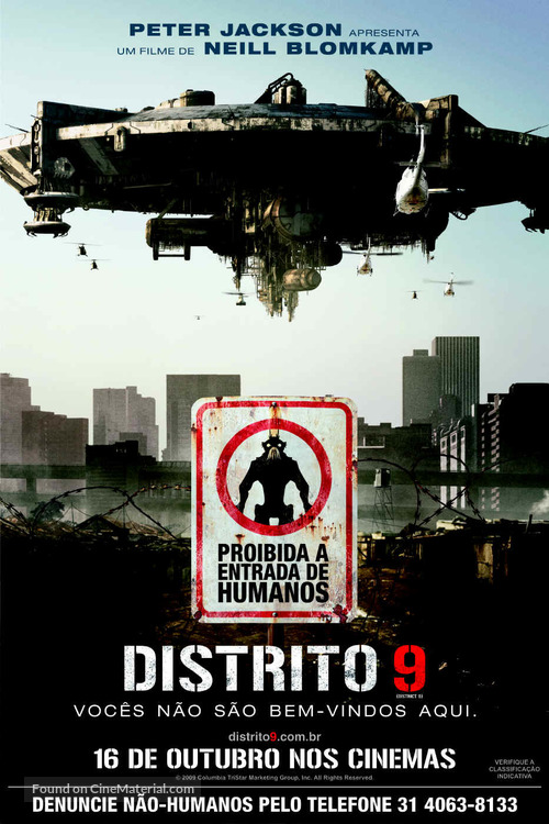 District 9 - Brazilian Movie Poster