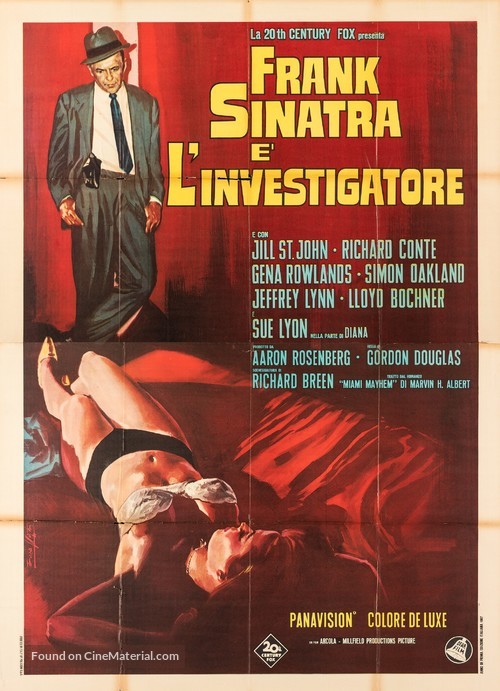 Tony Rome - Italian Movie Poster