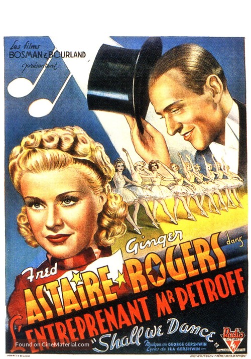 Shall We Dance - Belgian Movie Poster