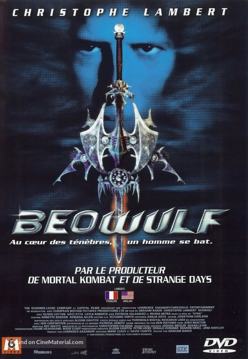 Beowulf - French DVD movie cover