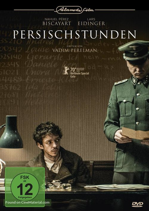 Persian Lessons - German DVD movie cover