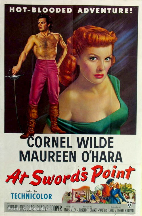 At Sword&#039;s Point - Theatrical movie poster