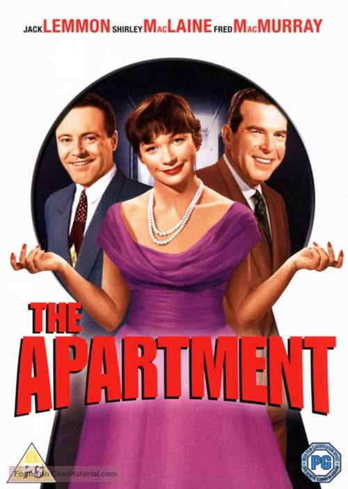 The Apartment - British DVD movie cover