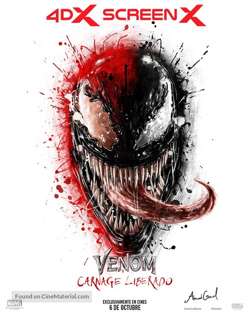Venom: Let There Be Carnage - Mexican Movie Poster