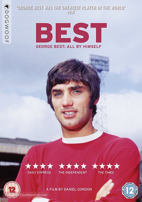 George Best: All by Himself - British DVD movie cover