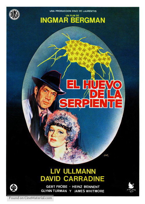 The Serpent&#039;s Egg - Spanish Movie Poster