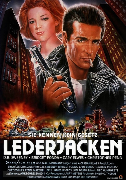 Leather Jackets - German Movie Poster