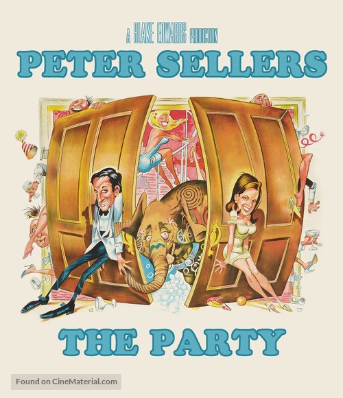 The Party - Blu-Ray movie cover