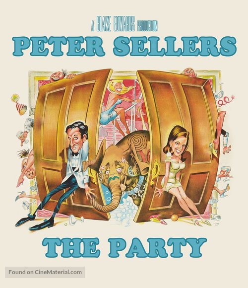 The Party - Blu-Ray movie cover