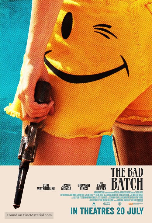 The Bad Batch - Singaporean Movie Poster
