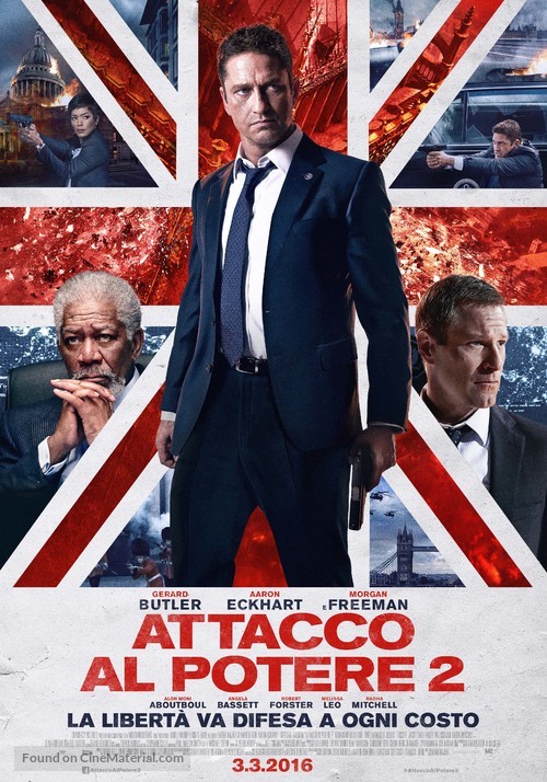 London Has Fallen - Italian Movie Poster