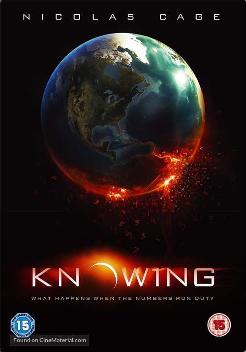 Knowing - British DVD movie cover