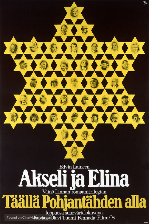 Akseli ja Elina - Finnish Movie Poster