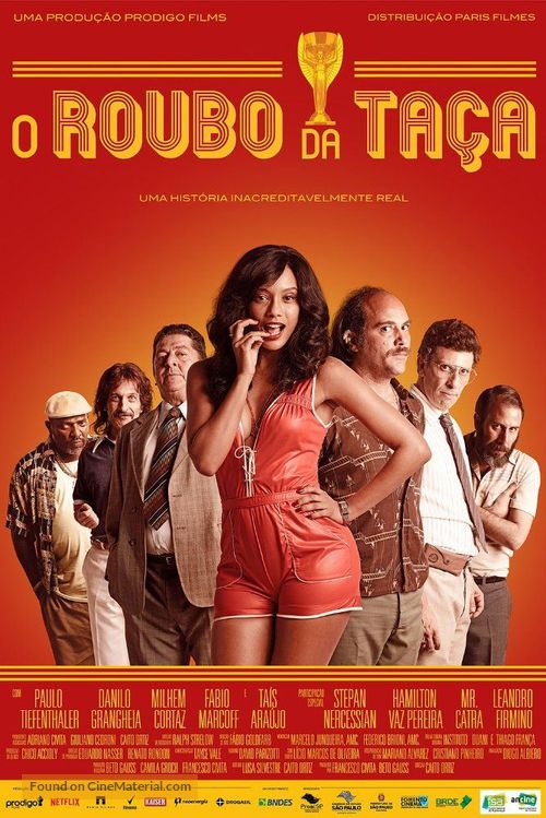 O Roubo da Ta&ccedil;a - Brazilian Movie Poster