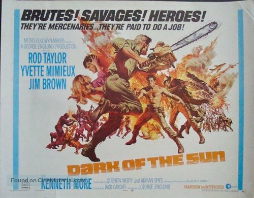 The Mercenaries - British Movie Poster