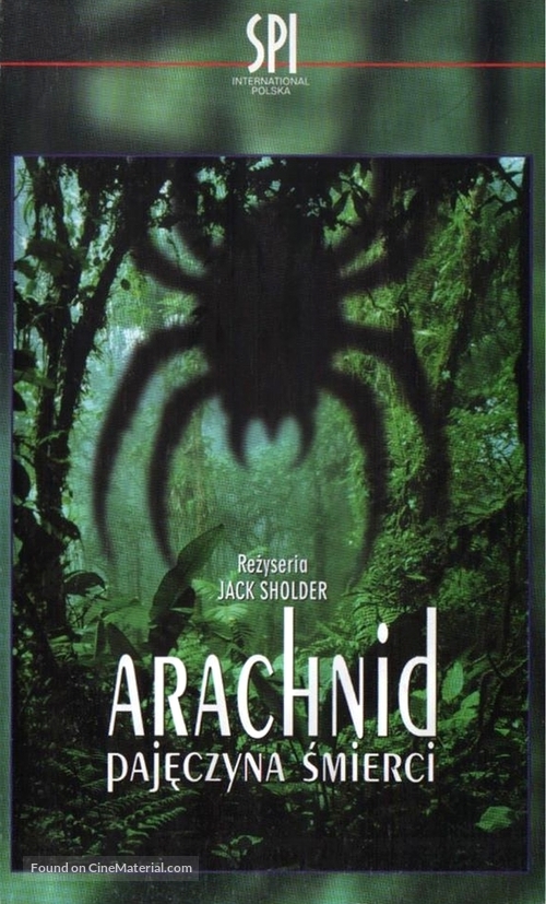 Arachnid - Polish VHS movie cover