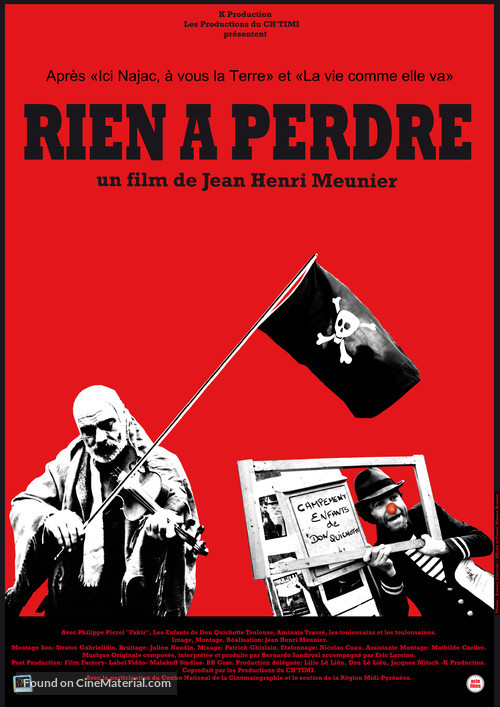 Rien &agrave; perdre - French Movie Poster