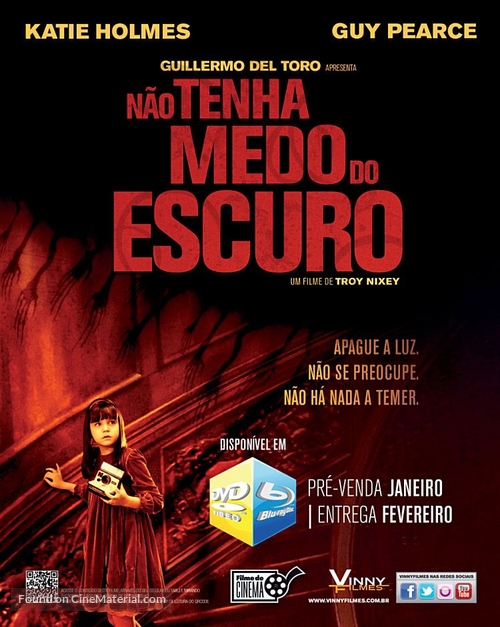 Don&#039;t Be Afraid of the Dark - Brazilian Video release movie poster