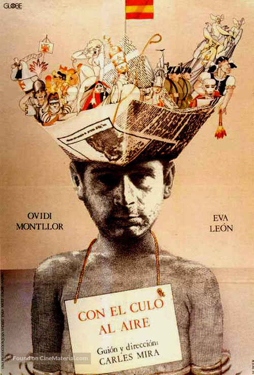 Con el culo al aire - Spanish Movie Poster