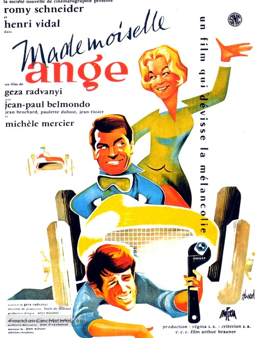 Ein Engel auf Erden - French Movie Poster