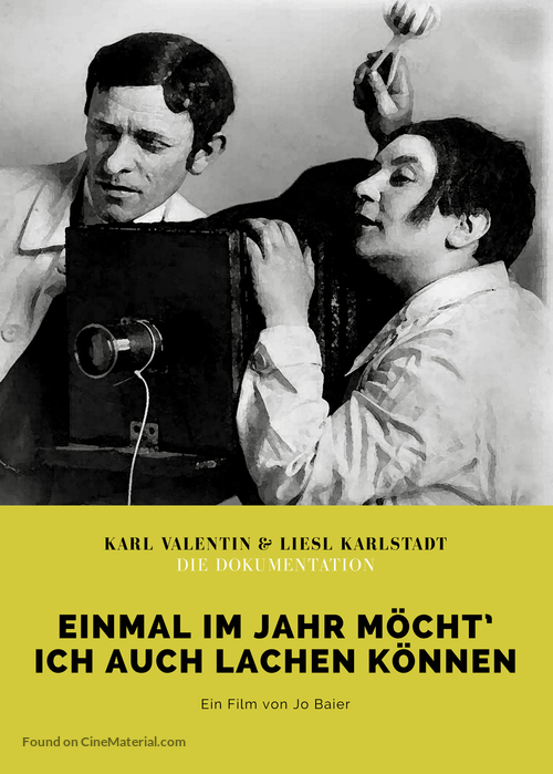 Einmal im Jahr m&ouml;cht&#039; ich auch lachen k&ouml;nnen - German Movie Cover