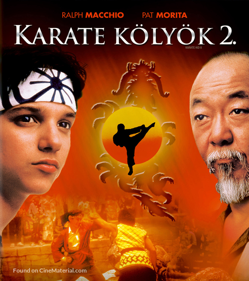 The Karate Kid, Part II - Hungarian Blu-Ray movie cover
