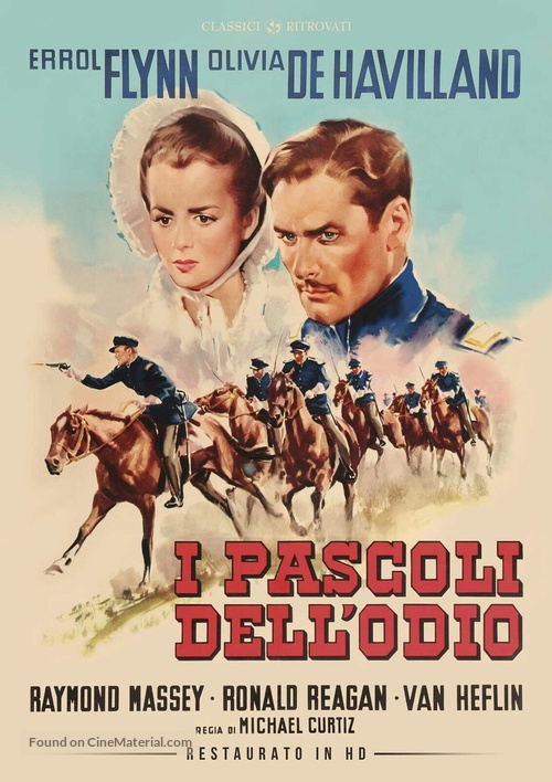 Santa Fe Trail - Italian DVD movie cover