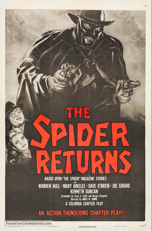 The Spider Returns - Movie Poster