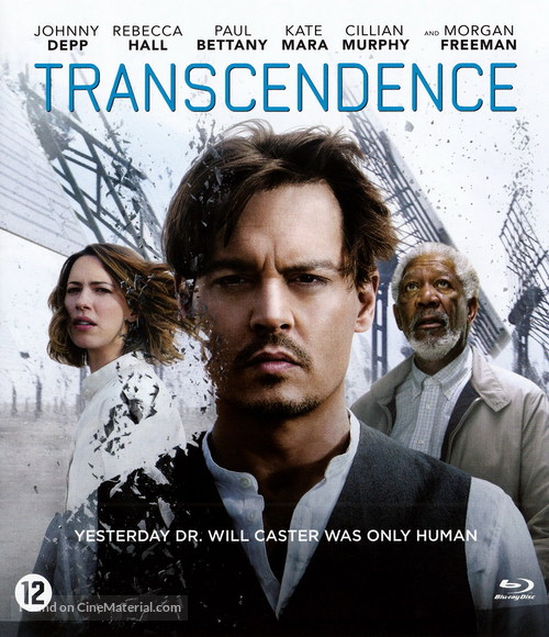 Transcendence - Dutch Blu-Ray movie cover