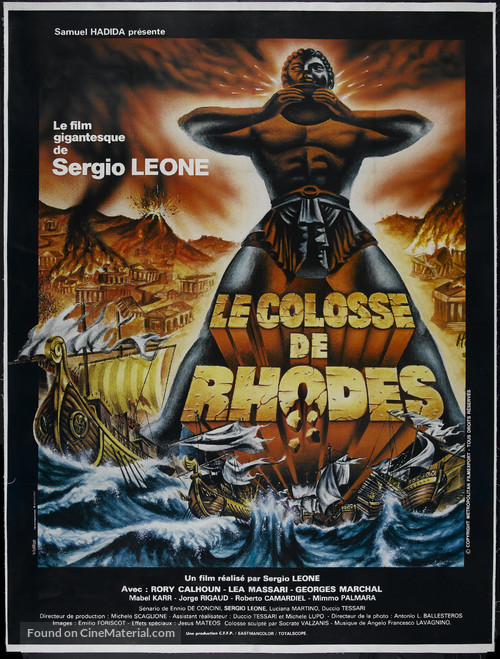 Colosso di Rodi, Il - French Movie Poster