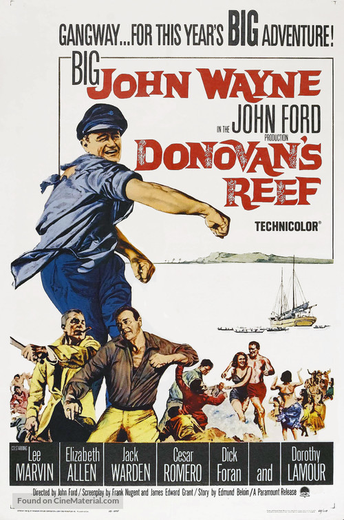 Donovan&#039;s Reef - Movie Poster