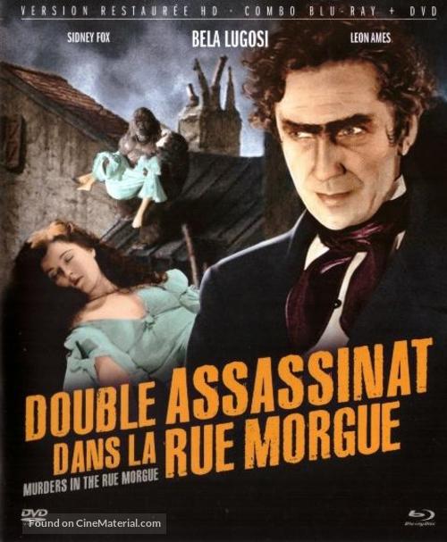 Murders in the Rue Morgue - French Movie Cover