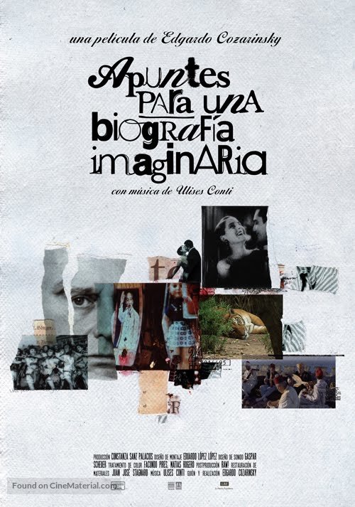 Apuntes para una biograf&iacute;a imaginaria - Argentinian Movie Poster