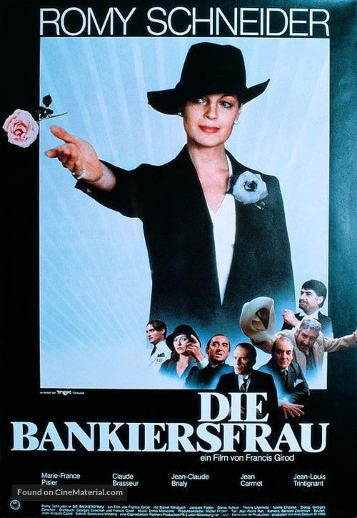 La banqui&egrave;re - German Movie Poster