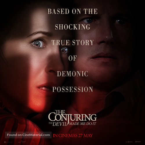 The Conjuring: The Devil Made Me Do It - Malaysian Movie Poster