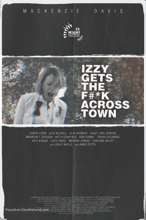 Izzy Gets the F*ck Across Town - Movie Poster