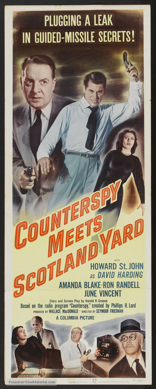 Counterspy Meets Scotland Yard - Movie Poster