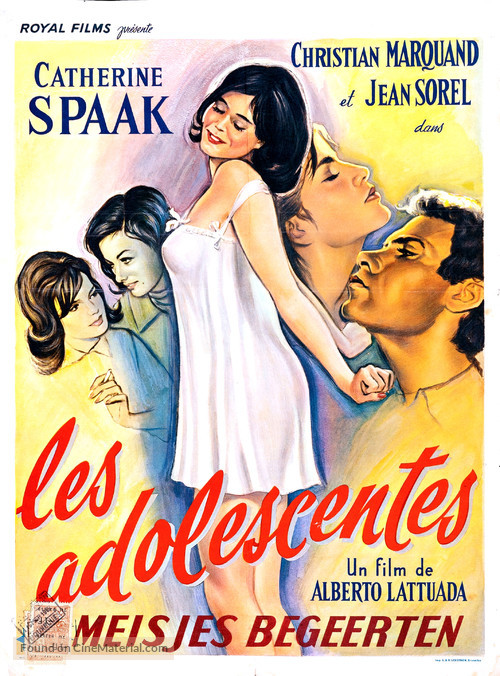 I dolci inganni - Belgian Movie Poster