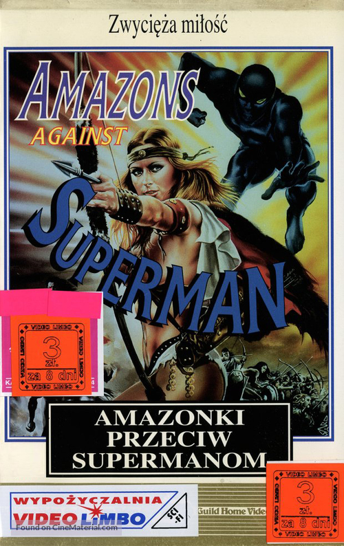 Superuomini, superdonne, superbotte - Polish VHS movie cover