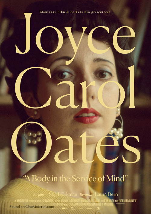 Joyce Carol Oates: A Body in the Service of Mind - Swedish Movie Poster